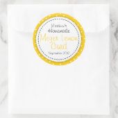 Meyer rond Lemon Curd confiture étiquette alimenta (Sac)