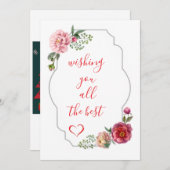 meyy christmas Invitation (Devant / Derrière)