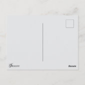 "Mezen" [Ontwerp 2] Klein Briefkaart (Achterkant)