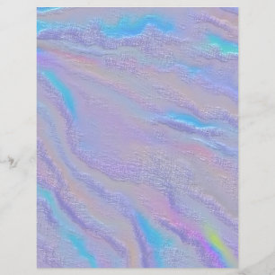 Mézmerisation Iridescente Stone papier de la bibli