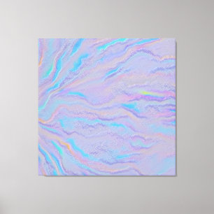 Mezmerizing Iridescent Stone Canvas Afdruk