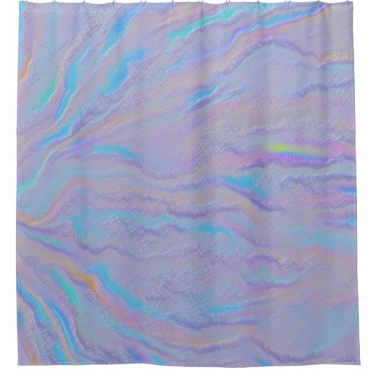 Mezmerizing Iridescent Stone Douchegordijn (Voorkant)