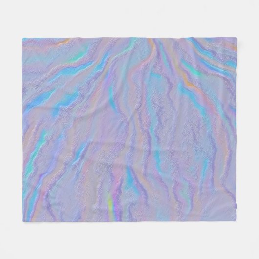 Mezmerizing Iridescent Stone Fleece Deken (Voorkant (Horizontaal))