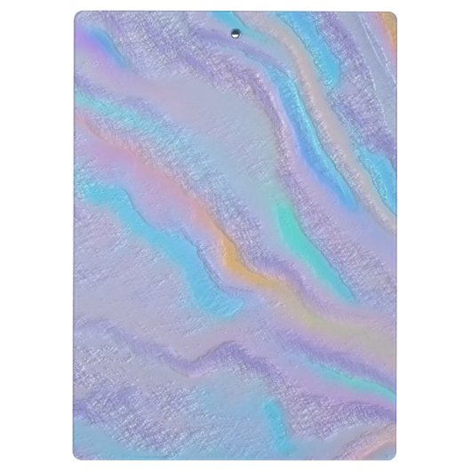 Mezmerizing Iridescent Stone Klembord (Achterkant)