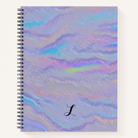Mezmerizing Iridescent Stone Notitieboek (Voorkant)