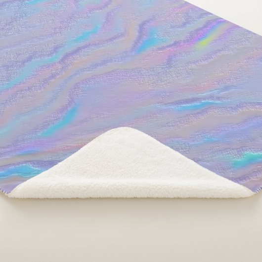 Mezmerizing Iridescent Stone Sherpa Deken (3/4)