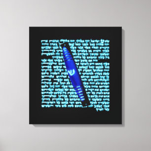 Mezuzah Canvas Afdruk