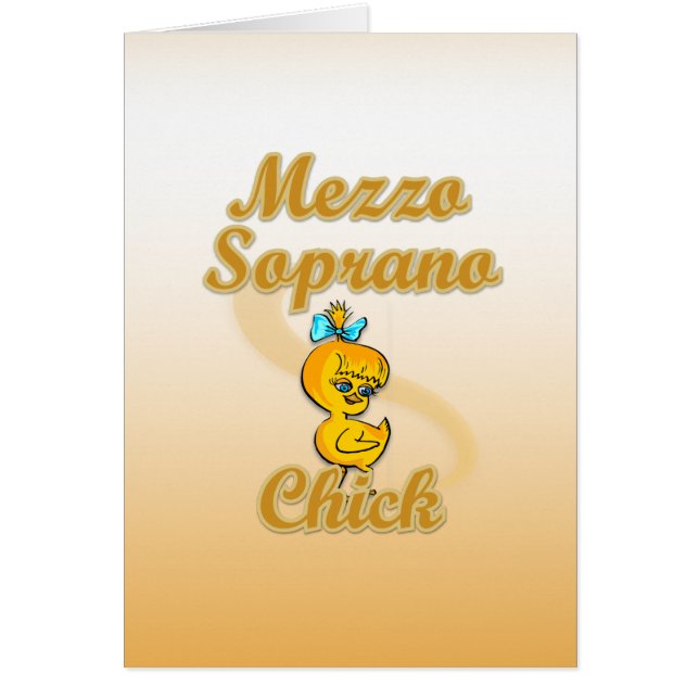 Mezzo Soprano Chick (Devant)