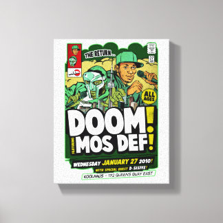 mf doom canvas afdruk