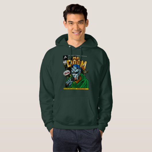 mf doom hoodie (Voorkant volledig)