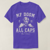 MF Doom Retro wit kussen T-shirt (Design voorkant)