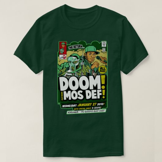 mf doom t-shirt (Design voorkant)