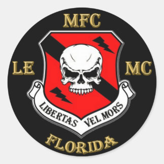 MFC Challenge Logo-Stickers Ronde Sticker