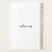 MFRW Planner (Achterkant)