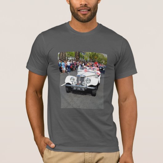 MG-auto op Madeira T-shirt (Voorkant)