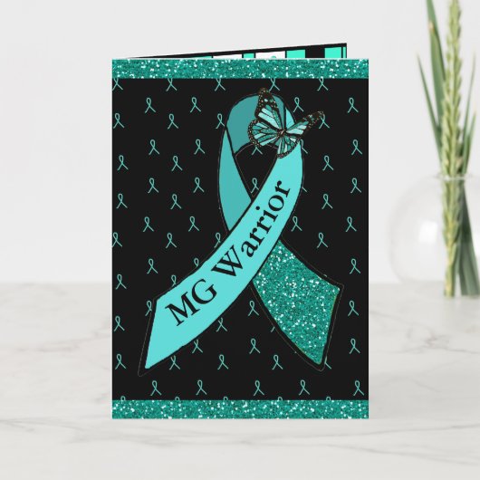 MG Carte de voeux de guerrier pour ami (Devant)