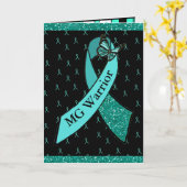 MG Carte de voeux de guerrier pour ami (Fleur jaune)