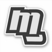 MG Fist Custom-Cut Sticker (Voorkant)