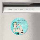 MG Guerrier Myasthenia Gravis Warrior Magnet (In Situ (Lave-vaisselle))