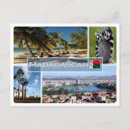 MG Madagaskar - Briefkaart (Voorkant)