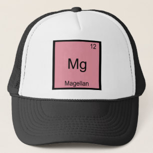 Mg - Magellan Grappige Chemie Element Symbool T-sh Trucker Pet