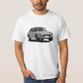 MG MGB GT V8 - grijs T-shirt (Voorkant)