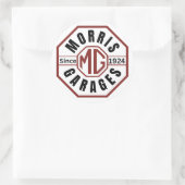MG Morris Garages Stickers Classic Round (Sac)