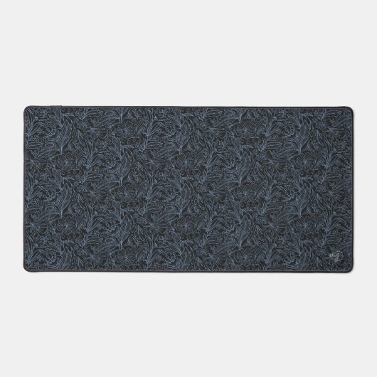 MG motif botanique noir Mat (Recto)