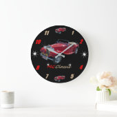 MG Roadster Wallclock Grote Klok (Huis)