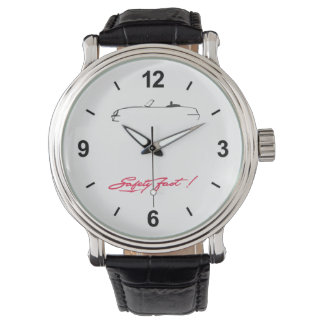 MG RV8 Montre-bracelet en cuir