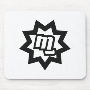 MG Symbool Mousepad (B/W) Muismat