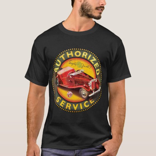 mg td-serviceteken uk t-shirt (Voorkant)