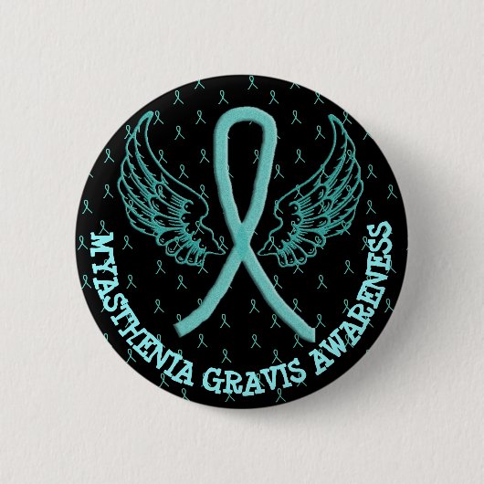 MG Warrior Awareness Ribbon Button (Voorkant)