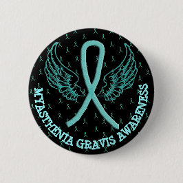 MG Warrior Awareness Ribbon Button