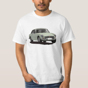 MGB GT - groen en geel - kies een kleur! T-shirt