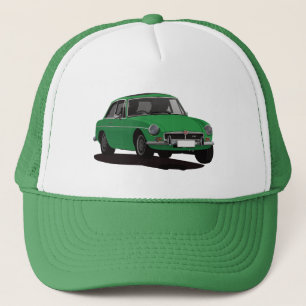 MGB GT V8 - Groen Trucker Pet