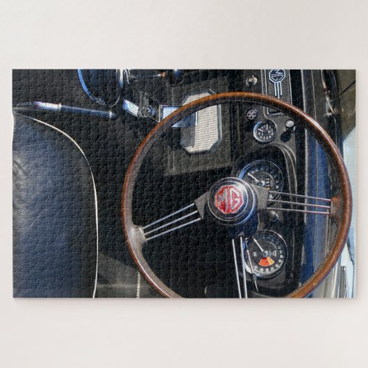 MGC  Brits Sportscar. Legpuzzel (Horizontaal)