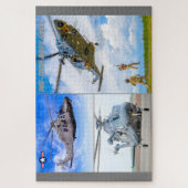 MH-139A GRIJZE WOLF (20x30 INCH) Legpuzzel (Verticaal)