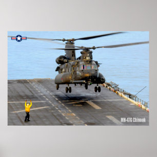MH-47G CHINOOK POSTER