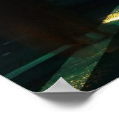 MH-60 Seahawk Helikopter landing op Zee Poster (Hoek)