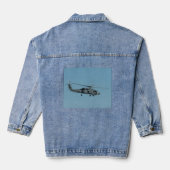 MH-60R Seahawk Denim Jacket (Achterkant)