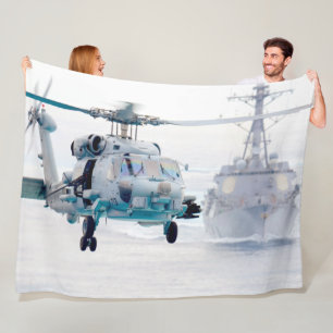 MH-60R SEAHAWK FLEECE DEKEN