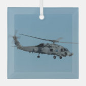 MH-60R Seahawk Glas Ornament (Voorkant)
