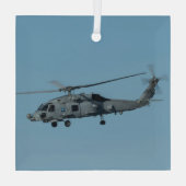 MH-60R Seahawk Glas Ornament (Achterkant)