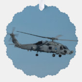 MH-60R Seahawk Ornament Kaart (Achterkant)