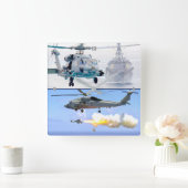 MH-60R SEAHAWK VIERKANTE KLOK (Huis)