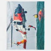 MH-60T JAYHAWK FLEECE DEKEN (Voorkant)