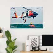 MH-60T JAYHAWK POSTER (Thuiskantoor)