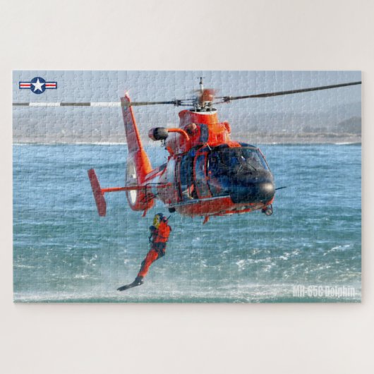 MH-65C DOLPHIN (20x30 INCH) Legpuzzel (Horizontaal)