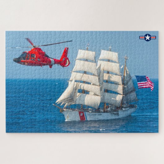 MH-65C DOLPHIN (20x30 INCH) Legpuzzel (Horizontaal)